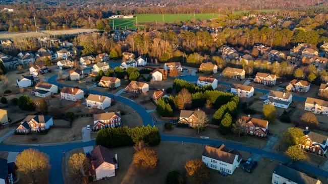 suburban housing